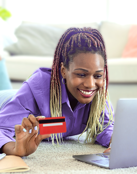 Woman-Laptop-Card