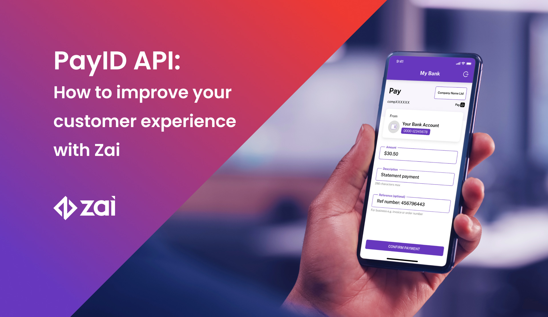 PayID API: How to customise one with Zai’s API