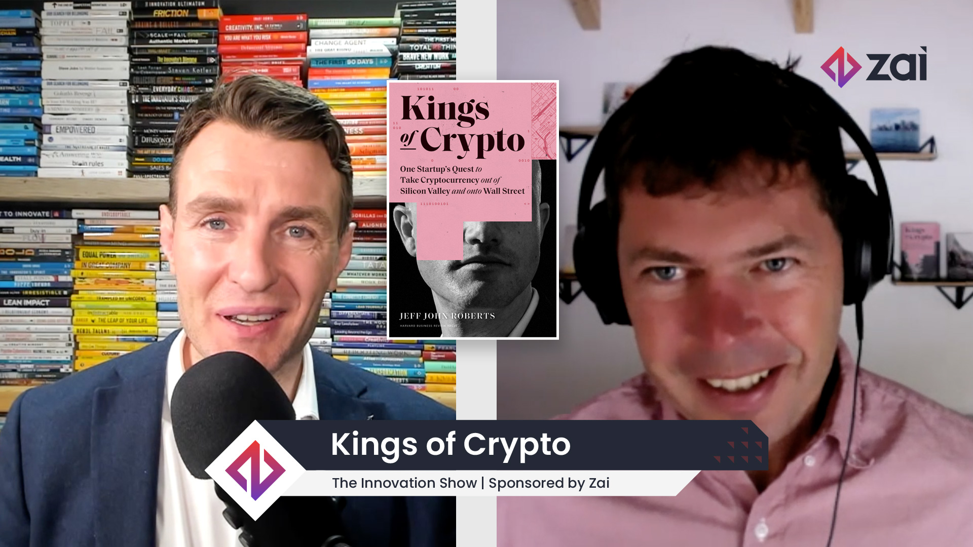 Kings Of Crypto Aidan McCullen meets Jeff John Roberts bilde bilde